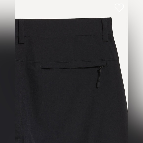 Old Navy Nylon Chino Stretch Tech Shorts, Size 38. 7” inseam. - Picture 3 of 11